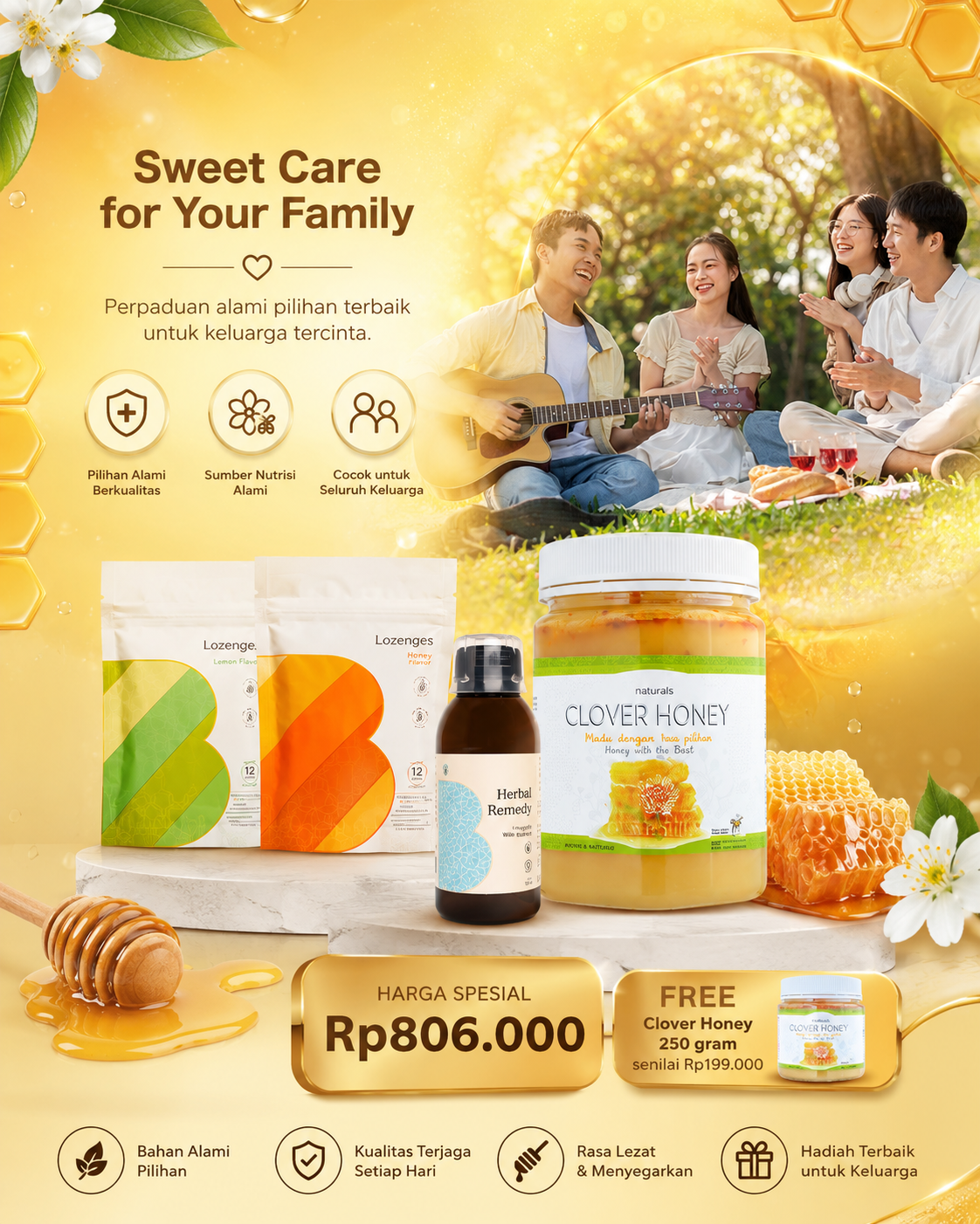 Promo Clover Honey